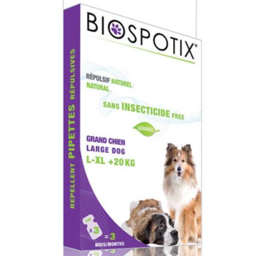 Biospotix spot on large dog natural flea spot on