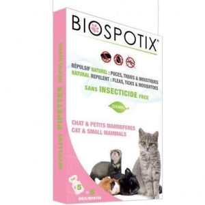 Biospotix cat spot on natural flea protection