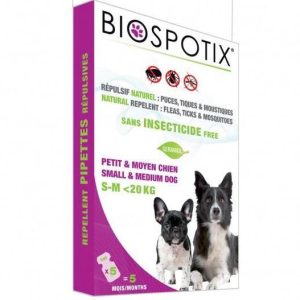 Biospotix spot on for Dogs Natural Flea spot on