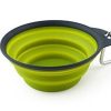 Dexas Popware Collapsible Travel Dog Bowl Green