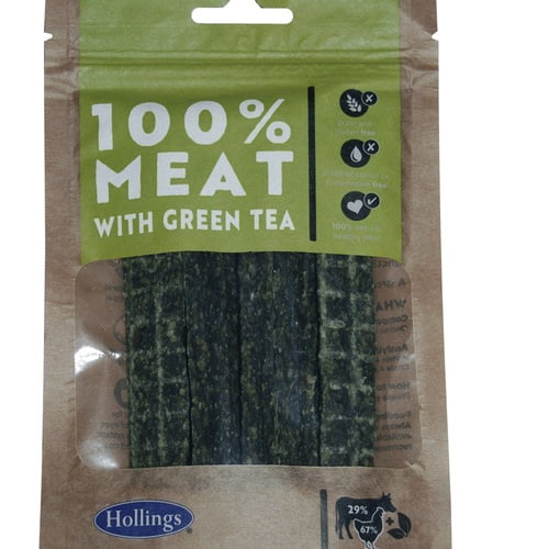 Hollings Meat and Green Tea natural dog treats