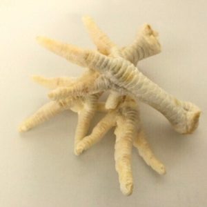PUFFED-CHICKEN-FEET bulk 1kg dried natural dog treats