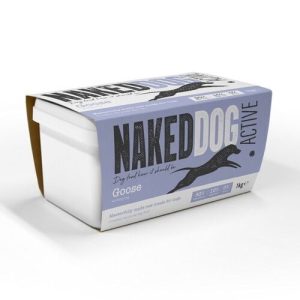 Naked Dog Active Range Goose Raw Dog Food
