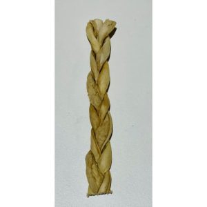 Goat braided treat natural dog treats