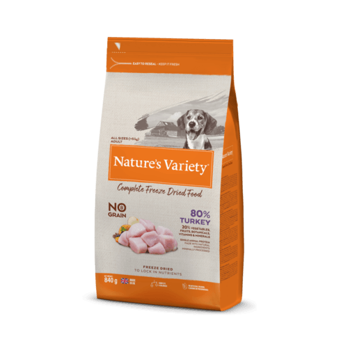 Natures Variety Complete Freeze Dried Turkey 840g