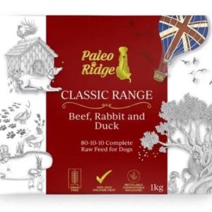 Paleo Ridge Classic Range Beef Heart, Tripe & Chicken 80:10:10