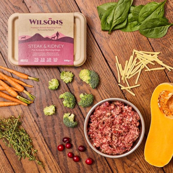 Wilsons Steak & Kidney Raw Dog Food