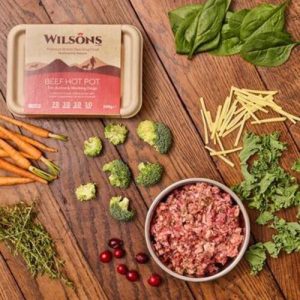 Wilsons Beef Hot Pot Raw Dog Food