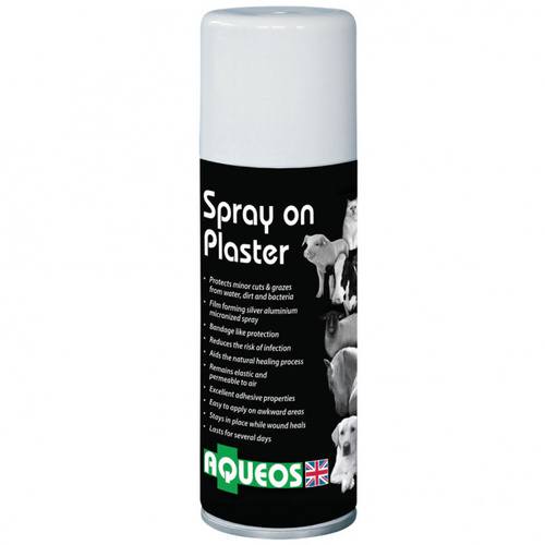 aqueous spray on plaster