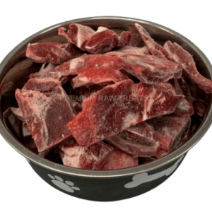 boneless goat chunks premium raw dog food