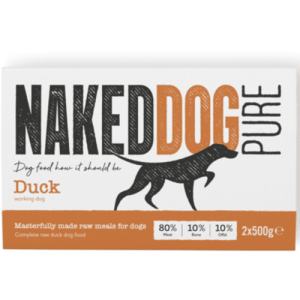 Naked Dog Duck 80:10:10 Raw Dog Food
