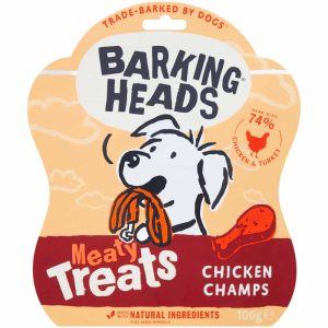 Barking Heads Meaty Treat Training Treat for Dogs Chicken Champs 100g
