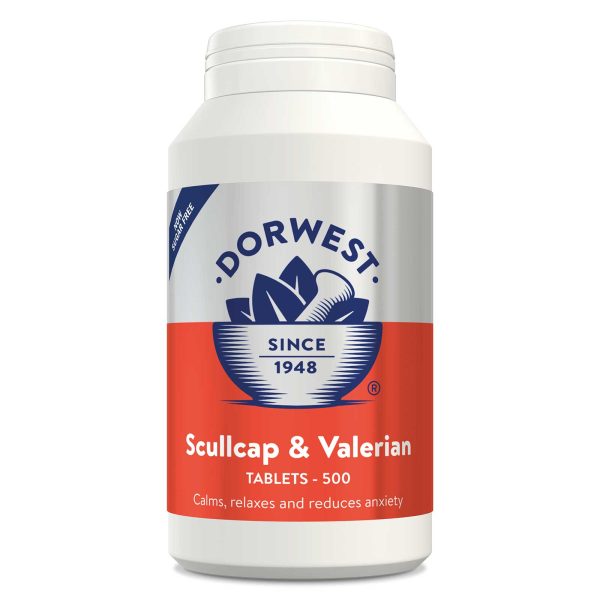 Dorwest Skullcap & Valerian 100 tablets