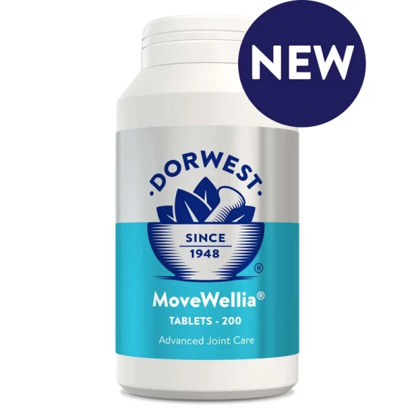 Dorwest Movewellia 200 tablets for cats & dogs