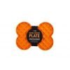 Lickimat slow feeder plate orange
