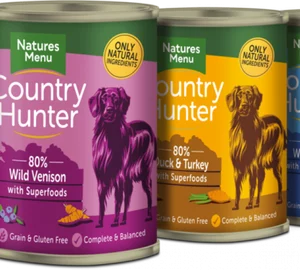 NATURESMENU, COUNTRYHUNTER, WETFOOD, GREENSFORHEALTHYPETS